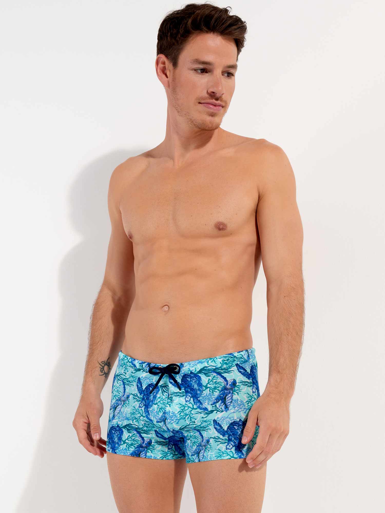 Swim Shorts - Tartane Swim Shorts - Tartane
